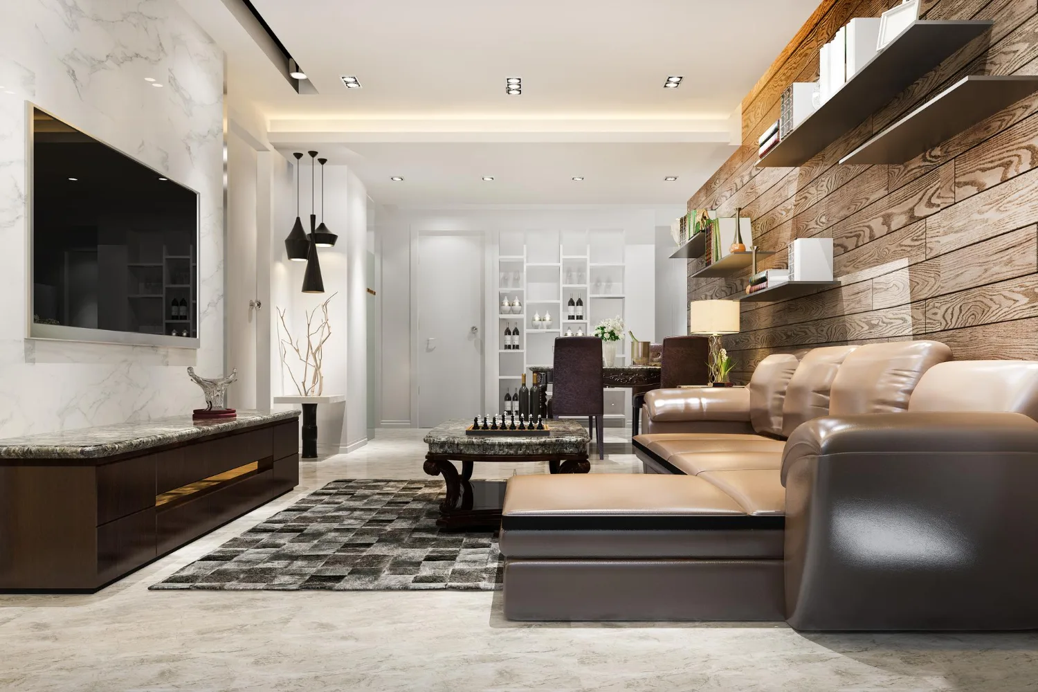 Contemporary Living Room